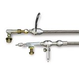 Lokar Hi-Tech Kickdown Kits KD-2904HT Automatic Transmission Cable, Hi-Tech, Natural Braided Stainless Steel, Natural Aluminum Fittings, Torqueflite A-904, Kit thumbnail 2
