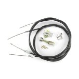 Lokar Floor Mount Emergency Brake Cables EC-81FU Parking Cable, Plastic, Plastic, 96 in. Length, Street Rod, Ford, Wilwood, Each thumbnail 1