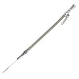 Lokar Flexible and Machined Engine Dipsticks ED-5006 Oil Dipstick, Flexible, Oil Pan Entry, Billet Aluminum, Brite Anodized, Chevy, Big Block, 502, Each thumbnail 1