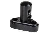 Lokar Throttle Cable Brackets XTCB-40LS13 Bracket, Billet Aluminum, Black, Body Mount, Chevy, Each thumbnail 1
