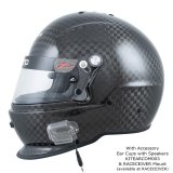 Zamp RZ-65D Helmets H775CA3M Helmet, RZ-65D, Full Face, Matte Carbon Fiber, Snell SA2020, Medium, Each thumbnail 1