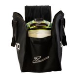 Zamp Helmet Bags HB002003 Bag, Zipper Closure, Nylon, Black/Gray, Each thumbnail 3