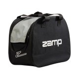 Zamp Helmet Bags HB002003 Bag, Zipper Closure, Nylon, Black/Gray, Each thumbnail 5