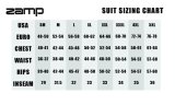 Zamp ZR-30 Racing Suits R030033XL Driving Suit, ZR-30, SFI 3.2A/5, Black, Three Layer, Men's X-Large, Each thumbnail 2