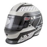 Zamp RZ-65D Helmets H775C15M Helmet, RZ-65D, Full Face, Carbon Fiber, Graphic, Black/Gray, Gloss, Snell SA2020/DOT, Medium, Each thumbnail 5