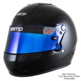 Zamp Helmets H784003S RZ-57 SNELL SA2025 Gloss Black Small Z-20 Clear Shield thumbnail 3