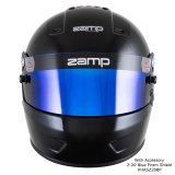 Zamp Helmets H784003S RZ-57 SNELL SA2025 Gloss Black Small Z-20 Clear Shield thumbnail 4