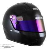 Zamp Helmets H784003S RZ-57 SNELL SA2025 Gloss Black Small Z-20 Clear Shield thumbnail 5