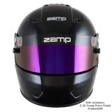 Zamp Helmets H784003S RZ-57 SNELL SA2025 Gloss Black Small Z-20 Clear Shield thumbnail 6
