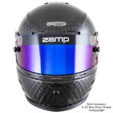Zamp Helmets H780CB3L RZ-66C SNELL SA2025 Carbon Large Z-20 Anti-Fog Clear Shield Series 28 Interior thumbnail 6