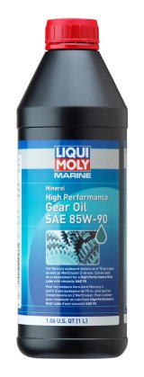 85W90 Liqui Moly Marine High Performance Gear Oil 20536 Oil, Performance, 85W90, 1 Liter, Each thumbnail 1