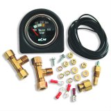 B&M Analog Transmission Temperature Gauges 80212 Gauge, Temperature, 100-350 Degrees F, 2 1/16 in., Analog, Electrical, Each thumbnail 1