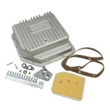B&M Automatic Transmission Deep Pans 30280 Pan, Deep, Aluminum, Natural, GM, TH250, TH350, Each thumbnail 1