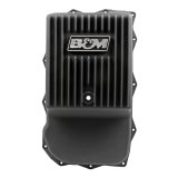 B&M Automatic Transmission Deep Pans 71395 Pan, Hi-Tek Deep, Aluminum, Black Anodized Finish, 4 qt. Capacity Increase, Ram, 8HP70, 8HP75, 845RE, 850RE, Each thumbnail 1
