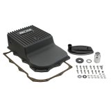 B&M Automatic Transmission Deep Pans 71395 Pan, Hi-Tek Deep, Aluminum, Black Anodized Finish, 4 qt. Capacity Increase, Ram, 8HP70, 8HP75, 845RE, 850RE, Each thumbnail 2