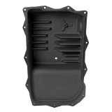 B&M Automatic Transmission Deep Pans 71395 Pan, Hi-Tek Deep, Aluminum, Black Anodized Finish, 4 qt. Capacity Increase, Ram, 8HP70, 8HP75, 845RE, 850RE, Each thumbnail 4