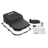 B&M Automatic Transmission Deep Pans 71395 Pan, Hi-Tek Deep, Aluminum, Black Anodized Finish, 4 qt. Capacity Increase, Ram, 8HP70, 8HP75, 845RE, 850RE, Each thumbnail 6