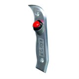 B&M Button Shifter Knobs 81060 Shift Knob, Pistol Grip, Aluminum, Natural, Automatic Transmission, Each thumbnail 2