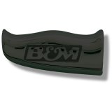B&M Universal T-Handle Shift Knobs 80642 Knob, T-Handle, Plastic, Black, Logo, Automatic, Manual Transmission, Each thumbnail 1