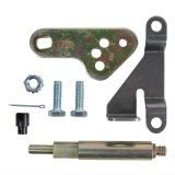 B&M Transmission Brackets and Levers 70497 Bracket, Steel, Natural, Buick, Chevy, Oldsmobile, Pontiac, Powerglide, Each thumbnail 2