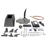 B&M QuickSilver Shifters 81683 Automatic Shifter, Quicksilver, Black Chrome, Chevy, Mopar, Ford, Lincoln, Mercury, Each thumbnail 2