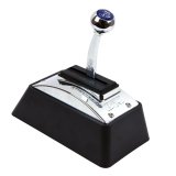 B&M QuickSilver Shifters 80683 Shifters, Automatic Transmission, Quick Silver, Ratchet Shifter, 12.23 in. Long Chrome Stick, Black/Chrome Plastic Console, GM, Mopar, Ford, Kit thumbnail 4