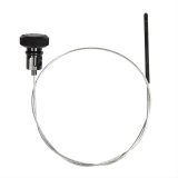 B&M NAG-1 Locking Transmission Dipsticks 22302 Dipstick, Locking, Aluminum Handle, Black Anodized, Chrysler, Dodge, NAG1, Kit thumbnail 1