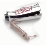 B&M Universal T-Handle Shift Knobs 80659 Knob, T-Handle, Aluminum, Chrome, Logo, Automatic, Manual Transmission, Each thumbnail 2