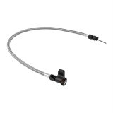 B&M Transmission Fluid Dipsticks 22200 Dipstick, Transmission, Braided Stainless, Flexible, Ford, 10R80, 6R80, 4R75E, AODE-W, 4R70E, Each thumbnail 4