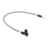 B&M Transmission Fluid Dipsticks 22200 Dipstick, Transmission, Braided Stainless, Flexible, Ford, 10R80, 6R80, 4R75E, AODE-W, 4R70E, Each thumbnail 6