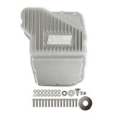 B&M Automatic Transmission Deep Pans 70402 Pan, Aluminum, Natural, Deep, +2 qts. Capacity, Dodge, Chrysler, Jeep, Ram, 45RFE, 545RFE, 65RFE, 66RFE, 68RFE, Each thumbnail 3