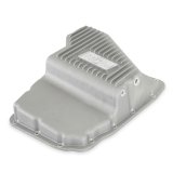 B&M Automatic Transmission Deep Pans 70402 Pan, Aluminum, Natural, Deep, +2 qts. Capacity, Dodge, Chrysler, Jeep, Ram, 45RFE, 545RFE, 65RFE, 66RFE, 68RFE, Each thumbnail 5