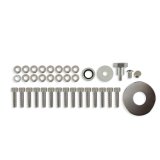 B&M Automatic Transmission Deep Pans 70402 Pan, Aluminum, Natural, Deep, +2 qts. Capacity, Dodge, Chrysler, Jeep, Ram, 45RFE, 545RFE, 65RFE, 66RFE, 68RFE, Each thumbnail 7