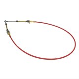 B&M Performance Shifter Cables 80605 Cable, Performance, 5 ft. Length, Morse Style, Eyelet/Threaded Ends, Red, Each thumbnail 2