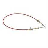 B&M Performance Shifter Cables 80605 Cable, Performance, 5 ft. Length, Morse Style, Eyelet/Threaded Ends, Red, Each thumbnail 3