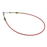 B&M Performance Shifter Cables 80605 Cable, Performance, 5 ft. Length, Morse Style, Eyelet/Threaded Ends, Red, Each thumbnail 4
