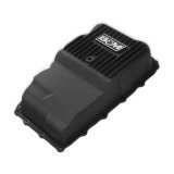 B&M Automatic Transmission Deep Pans 71401 Pan, Deep, Aluminum, Black Anodized, 2 qt. Capacity Increase, Chevy, GMC, 10L80, Each thumbnail 3