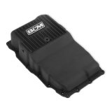 B&M Automatic Transmission Deep Pans 71401 Pan, Deep, Aluminum, Black Anodized, 2 qt. Capacity Increase, Chevy, GMC, 10L80, Each thumbnail 4