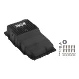 B&M Automatic Transmission Deep Pans 71401 Pan, Deep, Aluminum, Black Anodized, 2 qt. Capacity Increase, Chevy, GMC, 10L80, Each thumbnail 5