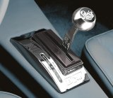 B&M QuickSilver Shifters for 1973-1981 CAMARO, 1970-1981 FIREBIRD - 80688 Automatic Transmission Shifter, Quicksilver, Cable Operated, Forward Pattern, Ratchet Style, 8.0 in. Long, 1/2 in.-20 Ball thread, Chevy, Pontiac,Each thumbnail 1