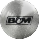 B&M Transmission Fluid Dipsticks 22166 Dipstick, Aluminum, Polished, GM, TH400, Each thumbnail 1