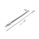 B&M Transmission Fluid Dipsticks 22166 Dipstick, Aluminum, Polished, GM, TH400, Each thumbnail 2