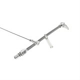 B&M Transmission Fluid Dipsticks 22166 Dipstick, Aluminum, Polished, GM, TH400, Each thumbnail 3