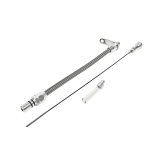 B&M Transmission Fluid Dipsticks 22166 Dipstick, Aluminum, Polished, GM, TH400, Each thumbnail 8