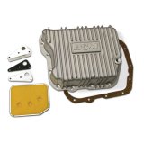 B&M Automatic Transmission Deep Pans 10280 Pan, Deep, Aluminum, Natural, Chrysler, Torqueflite 727, A-518, 618, 44RH, 48RE, Each thumbnail 2