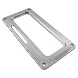 B&M Automatic Transmission Shifter Cover Top Plates 80820 Cover, Plastic, Chrome, Mega Shifter/Sport Shifter, Each thumbnail 2