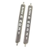 B&M Automatic Transmission Shifter Replacement Parts 80672 Indicator Window Decal, Transmission, Each thumbnail 2