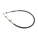 B&M Super Duty Race Shifter Cables 81831 Cable, Duty, 3 ft. Length, Morse Style, Eyelet/Threaded Ends, Black, Each thumbnail 1