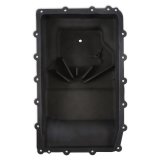 B&M Automatic Transmission Deep Pans 71400 Pan, Deep, Aluminum, Black, Ford, Lincoln, 10R80, 10R60, Each thumbnail 7