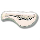 B&M Hammer Head T-Handle Shift Knobs 80741 Knob, T-Handle, Aluminum, Chrome, Logo, Automatic, Manual Transmission, Each thumbnail 1